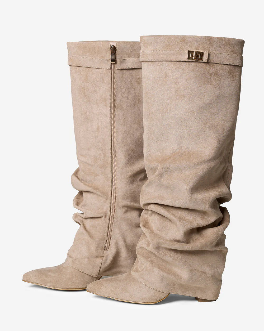 Lavista Slouchy Suede knee high boots